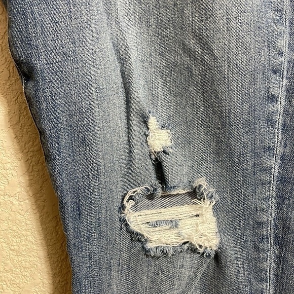 Joe's Jeans Women's Straight Leg Jeans - Distressed Blue - Picture 6 of 10